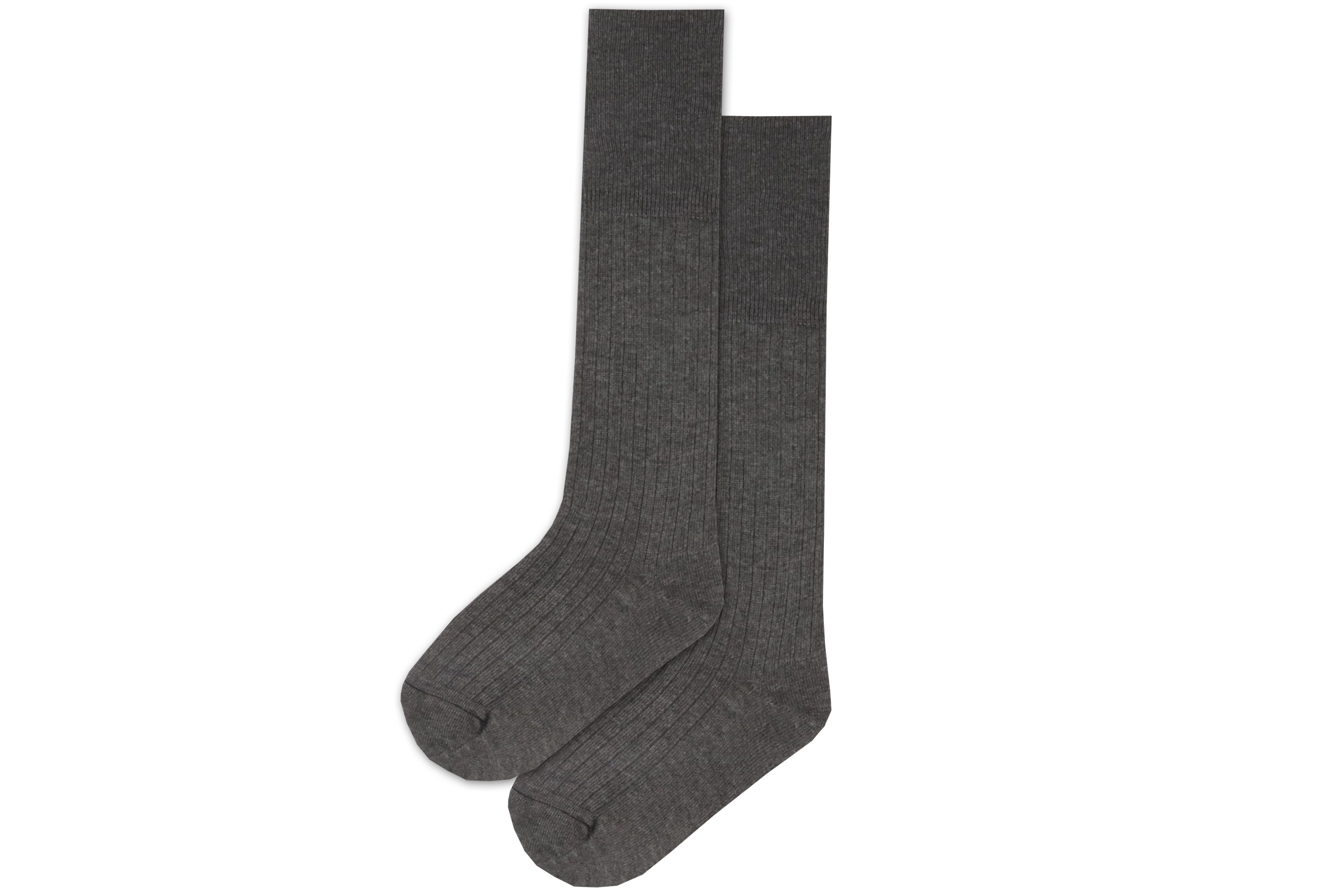 Boys 3/4 Long Socks - Grey