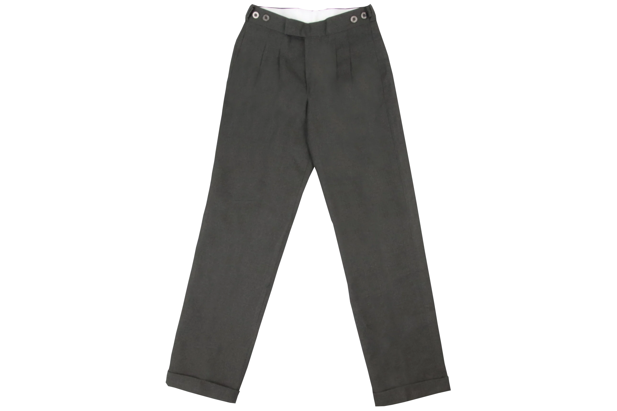 Extension Waistband Trouser - Grey - Image 3