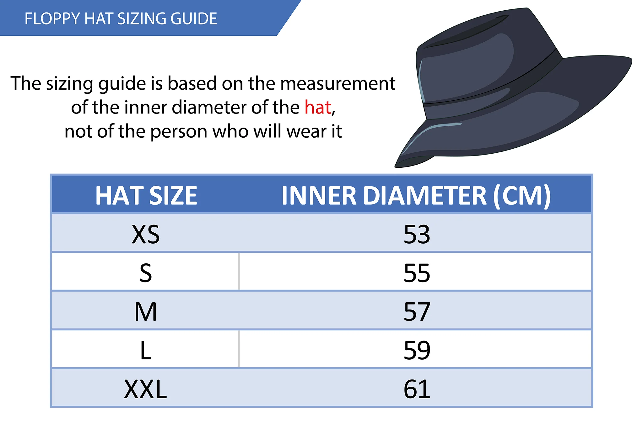 Floppy Hat Navy Emb - Sarnia Primary - Image 2
