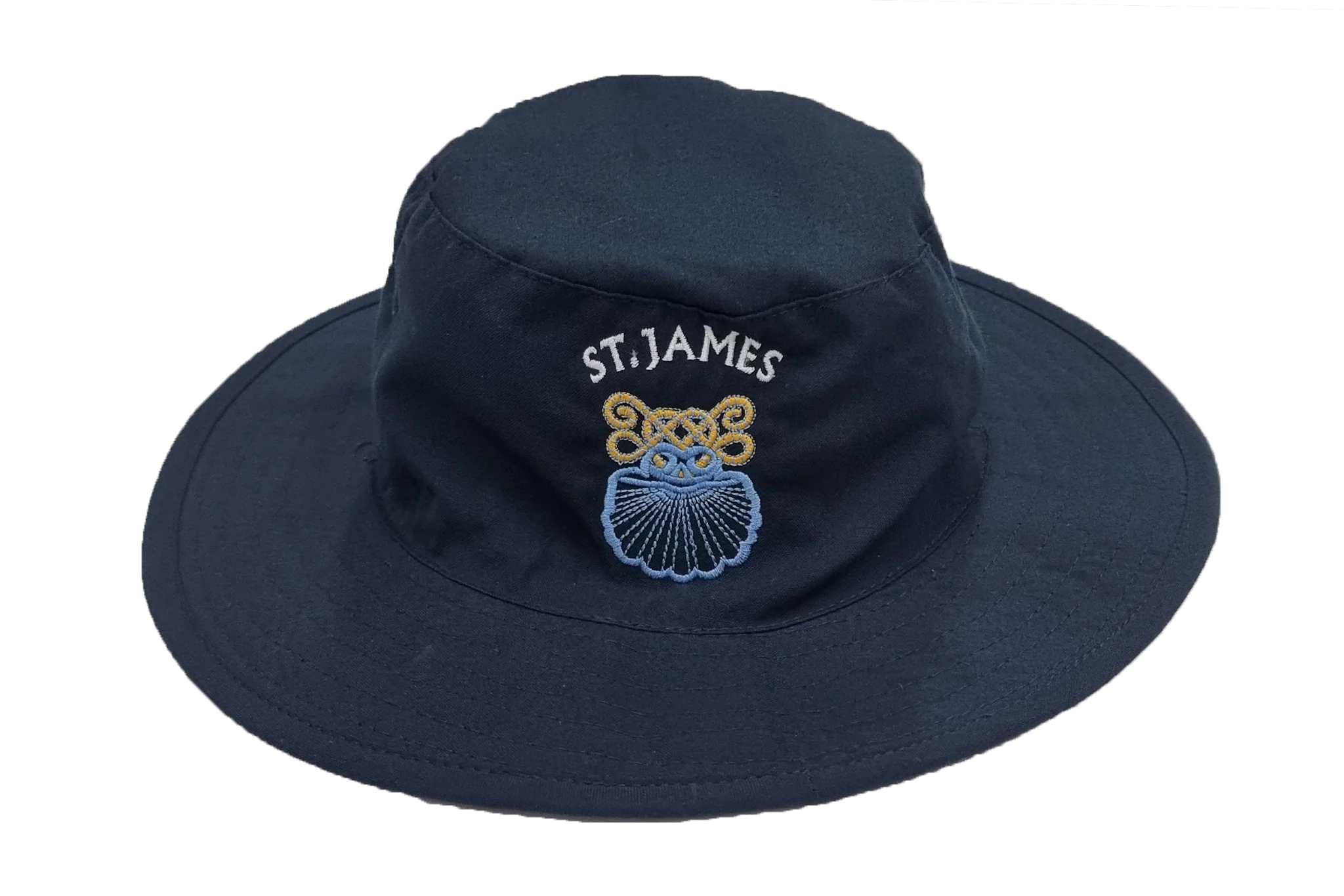 Floppy Hat Navy Emb - St James