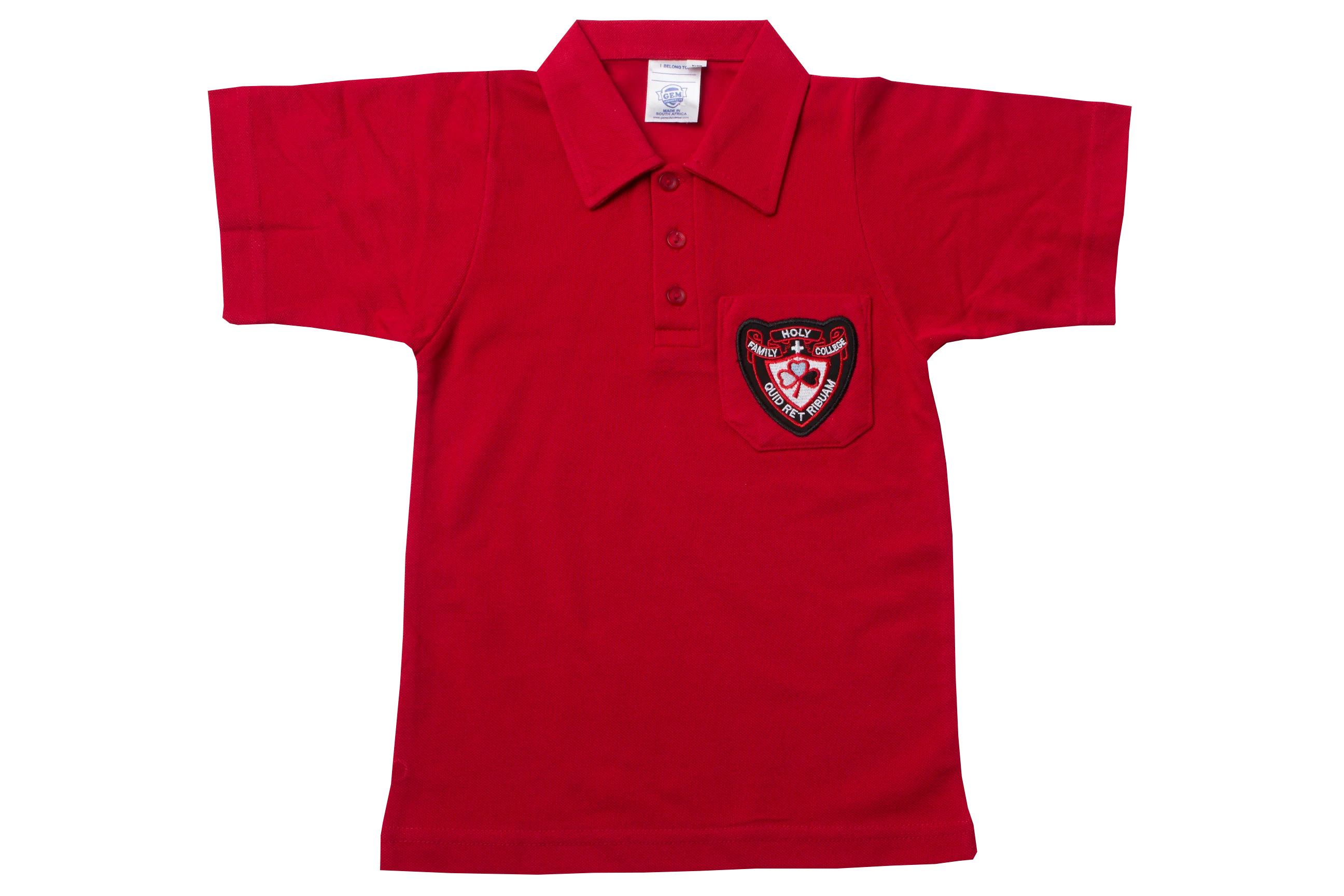 Golf Shirt EMB - Holy Family College (P.E)