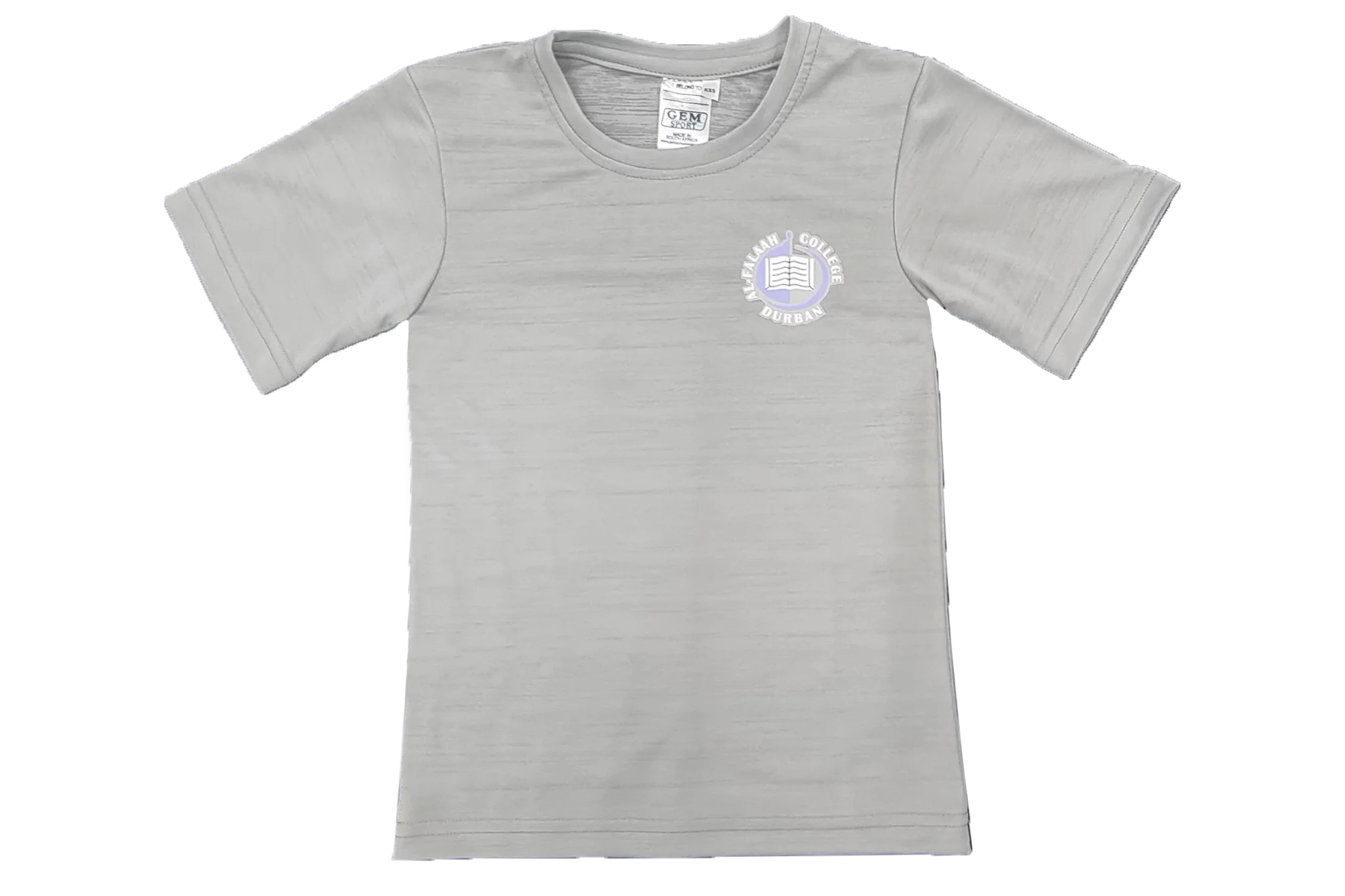 T-Shirt - Al-Falaah Sports - Grey (GR 1 to 12) Girls