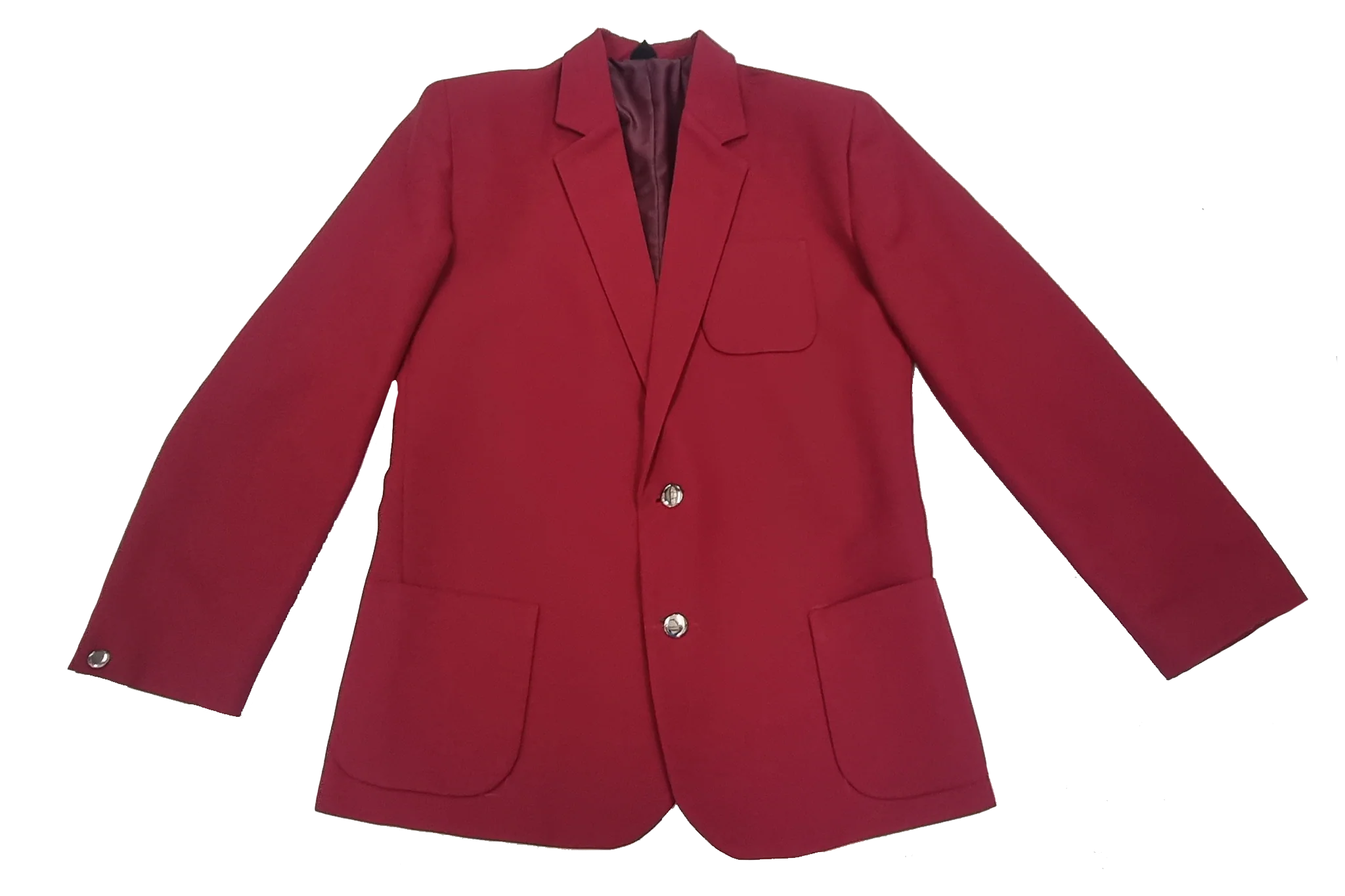 Plain Blazer - Wine