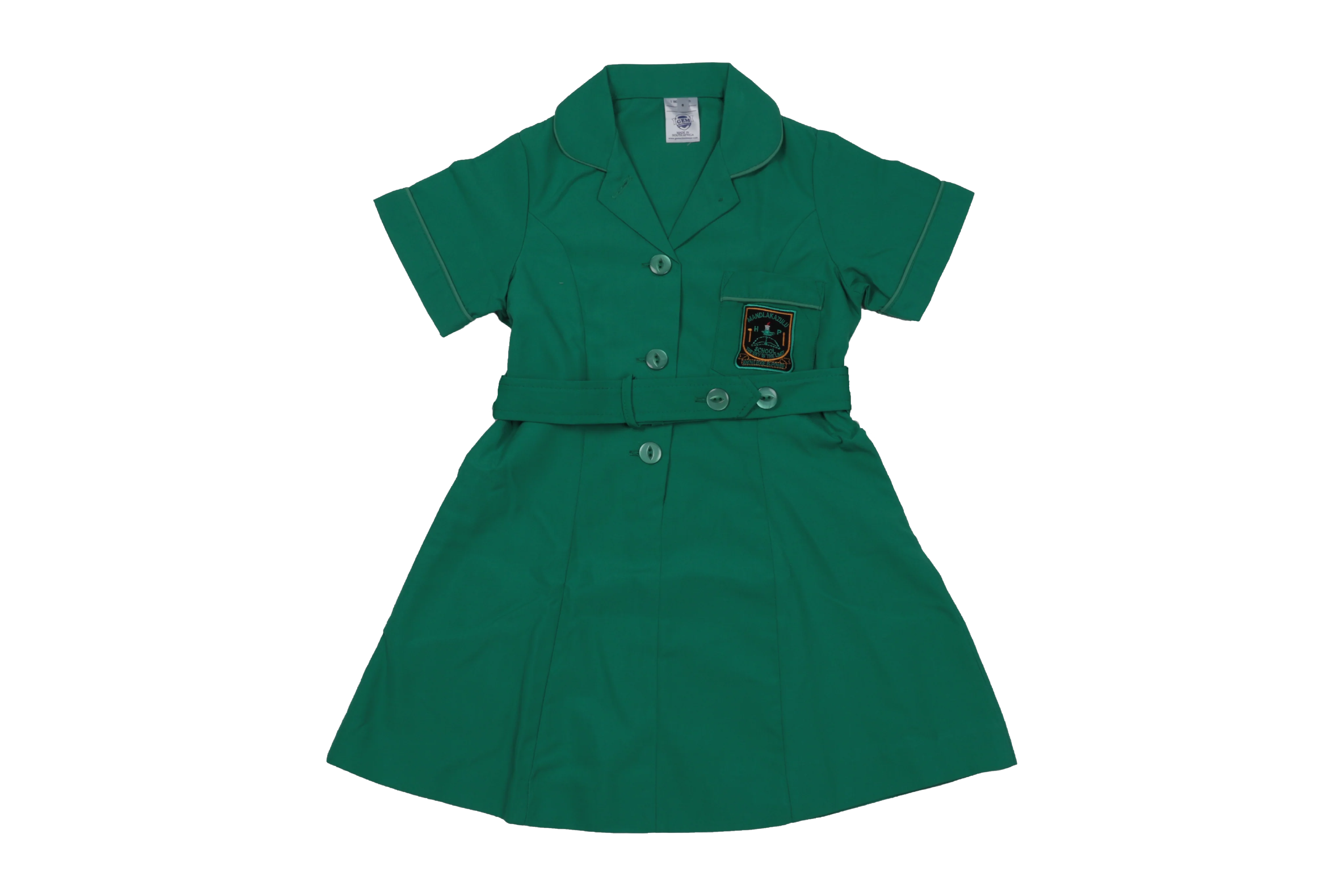 Plain Dress Emb - Mandlakazulu