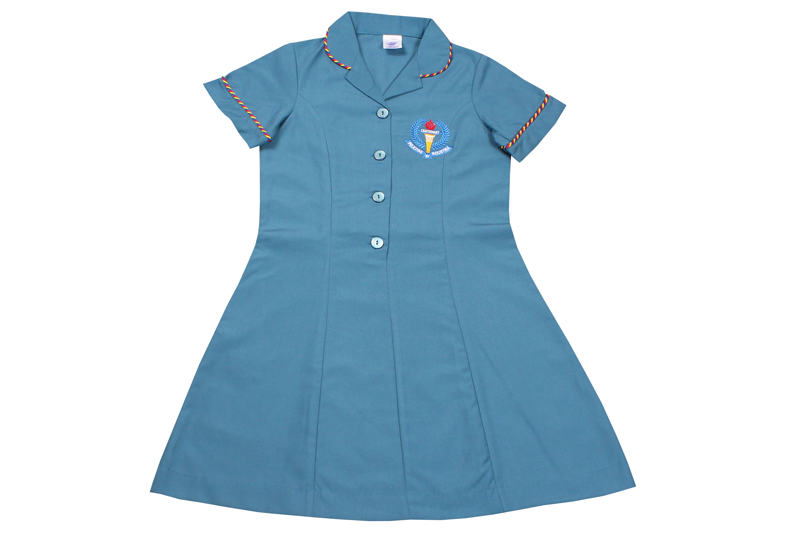 Plain Emb Dress - Centenary