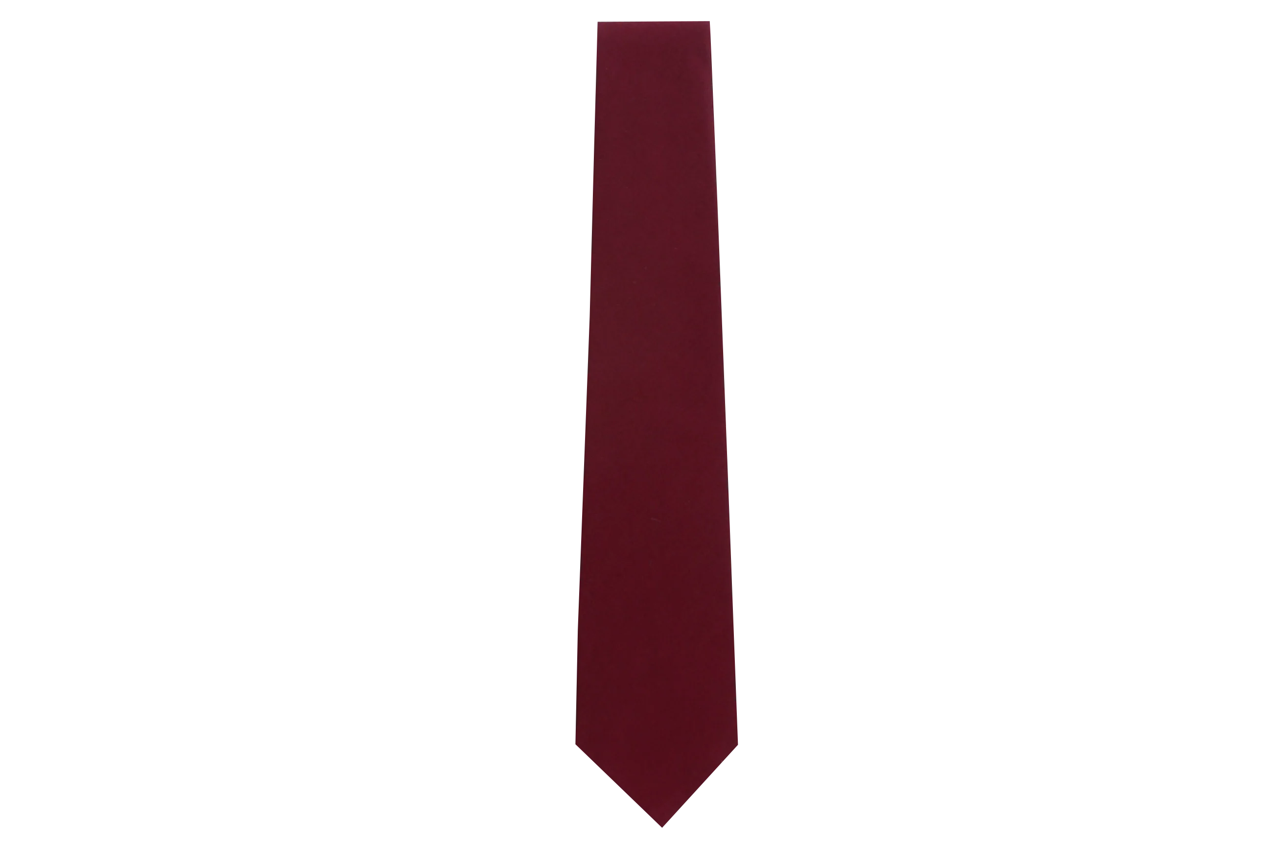 Plain Tie - Maroon