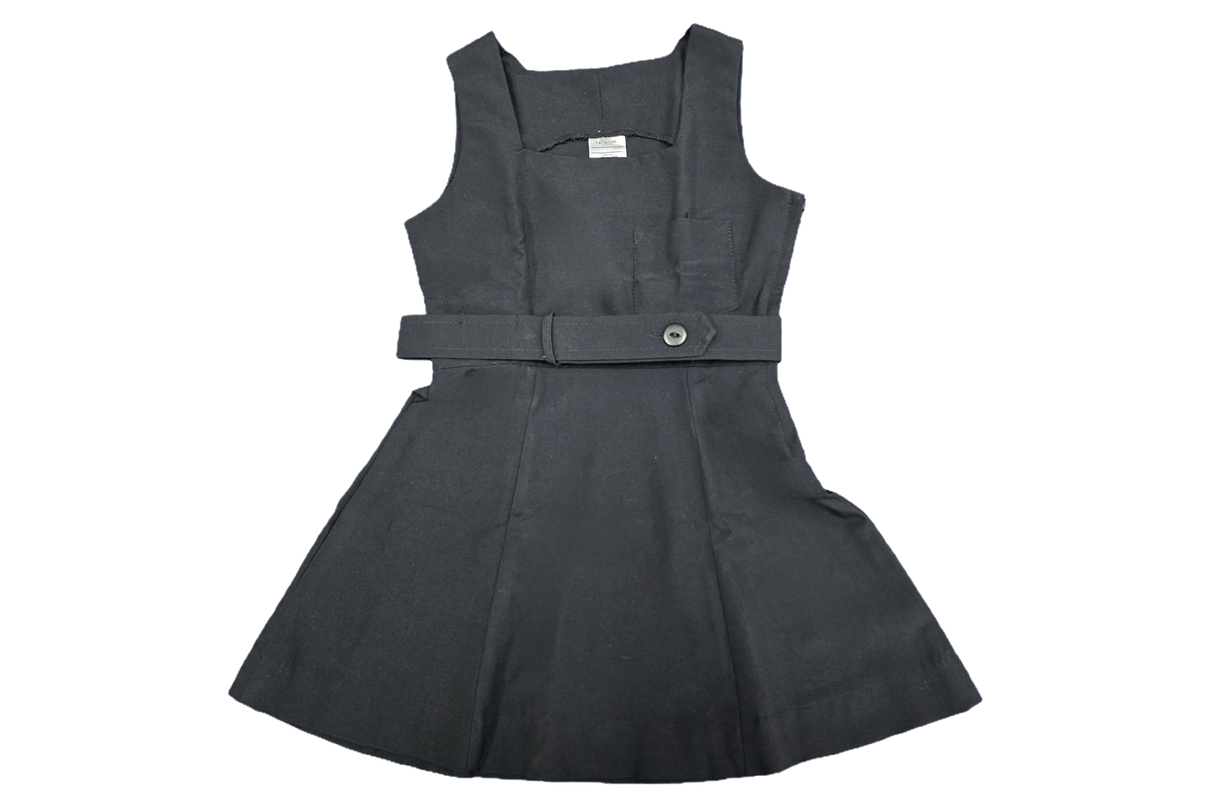 Plain Tunic - Black Square