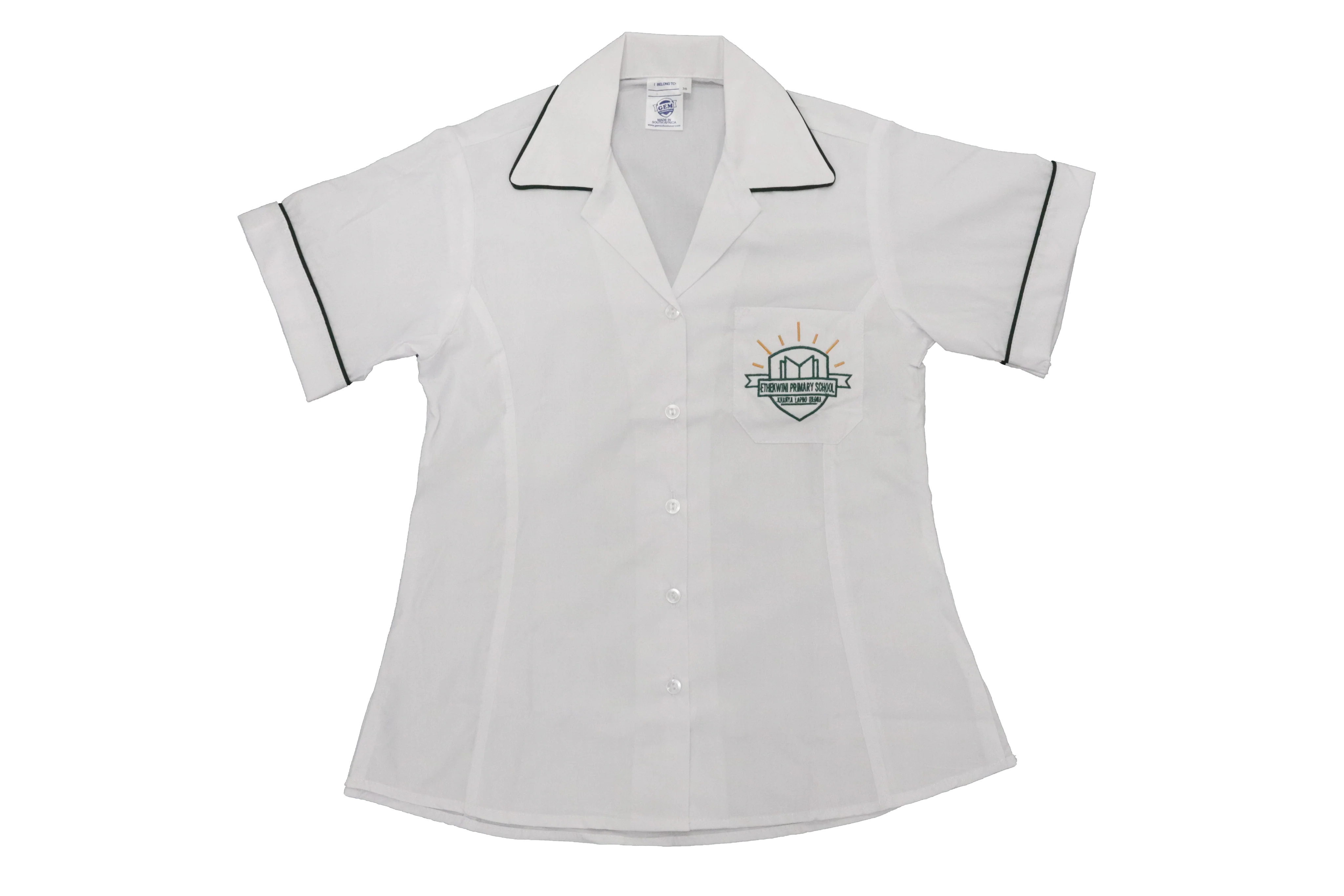 Short sleeve Blouse Emb - eThekwini Primary School