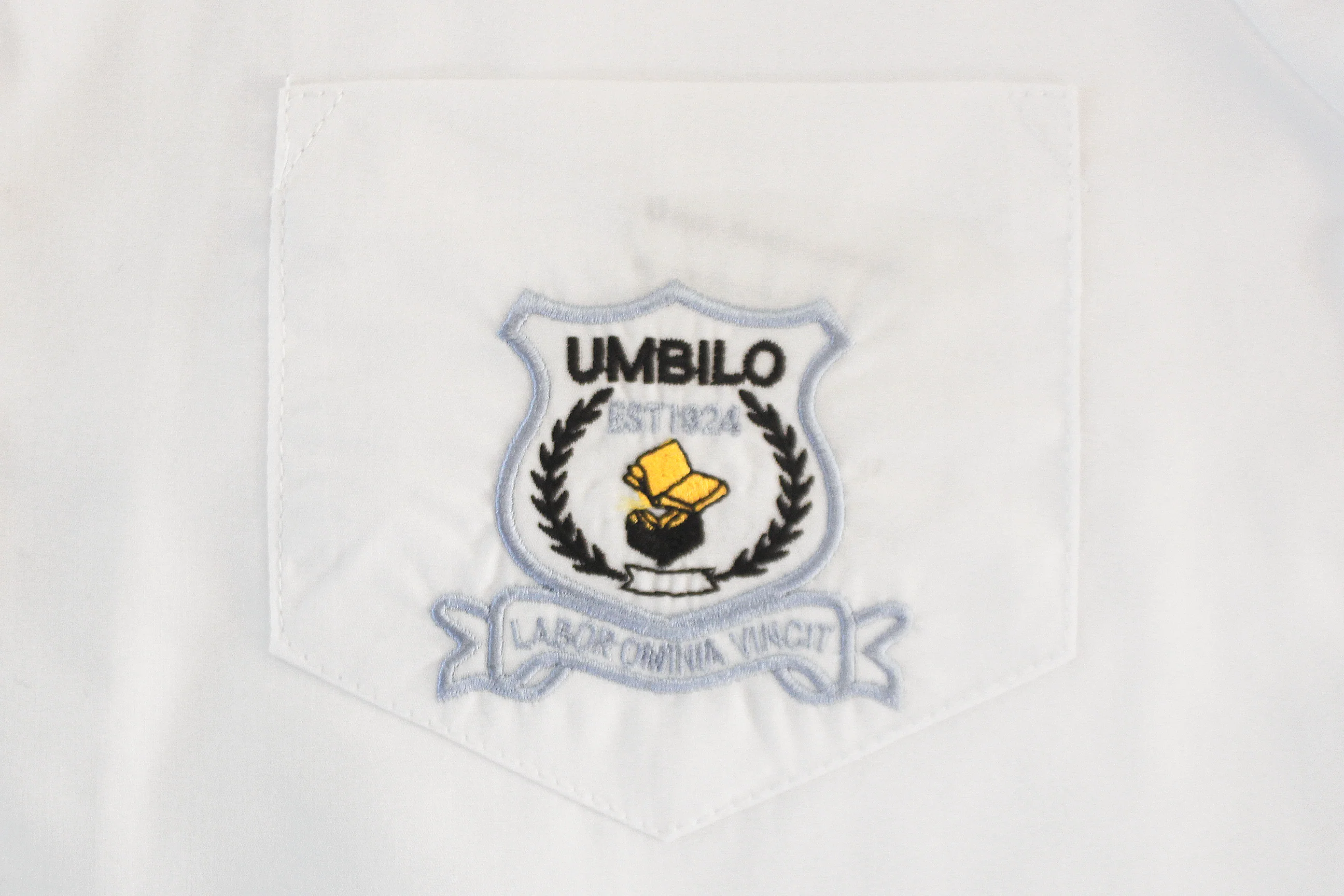 Shortsleeve Gladneck Blouse Emb - Umbilo - Image 2