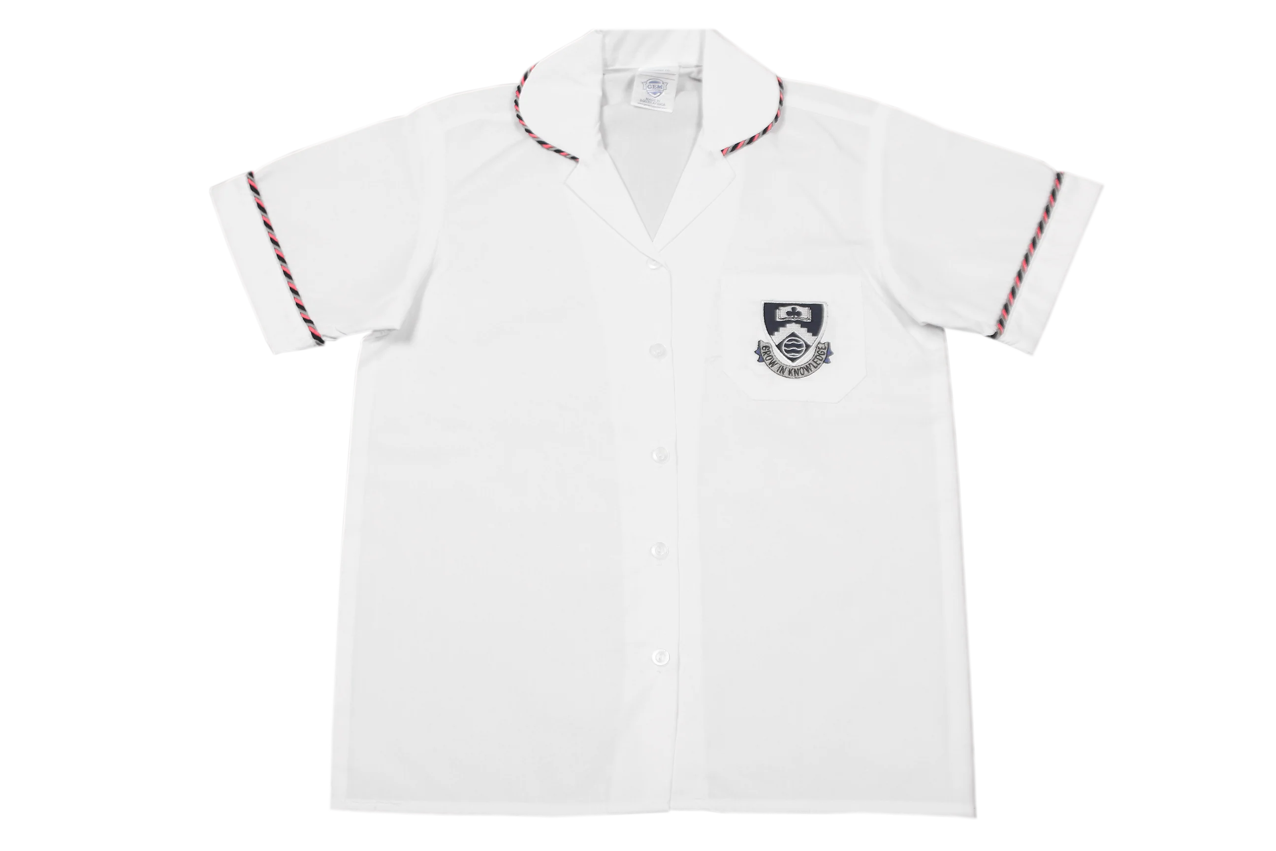 Shortsleeve Roundneck Blouse Emb - Reservoir Hills