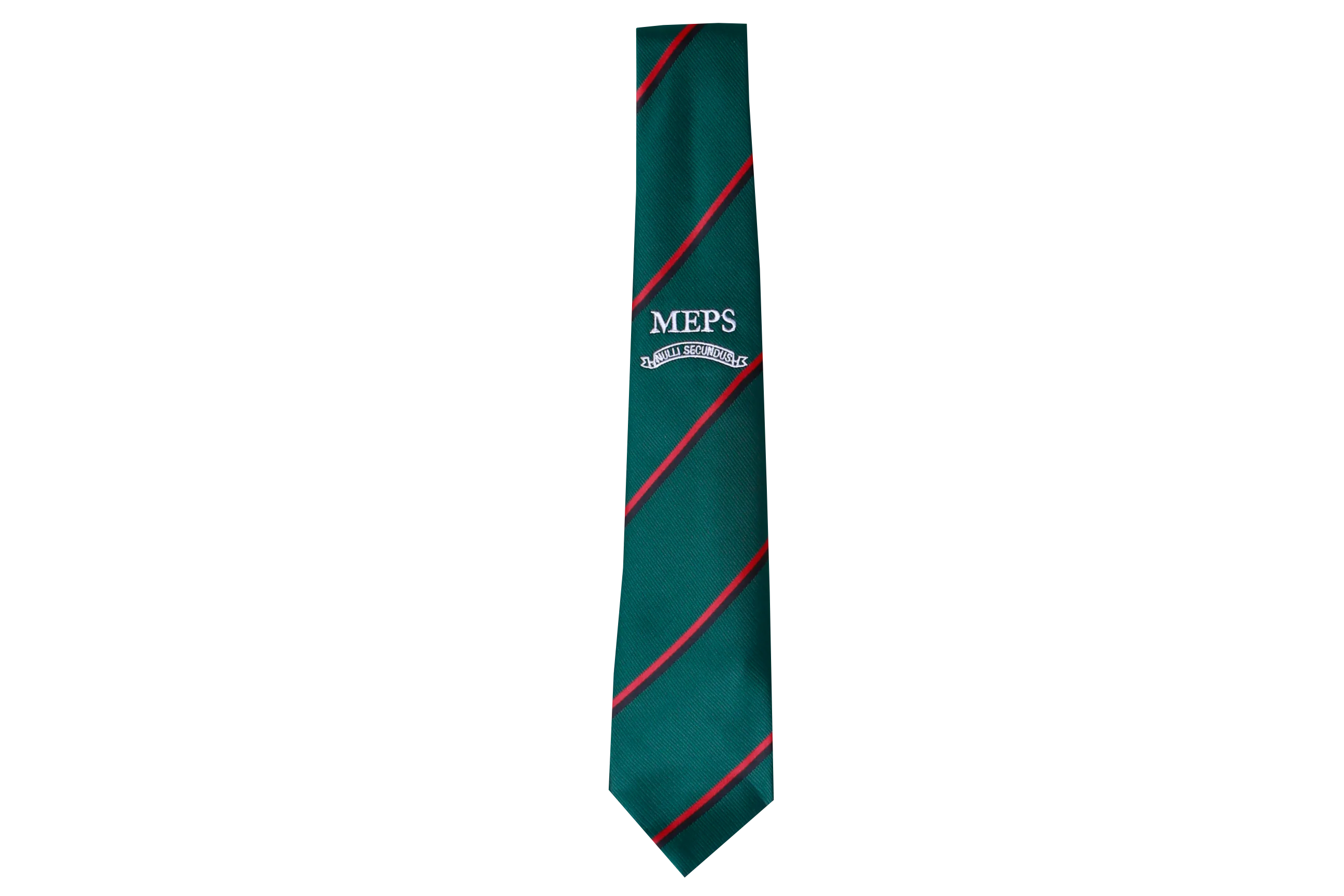 Striped Tie Emb - Mt. Edgecombe Private School