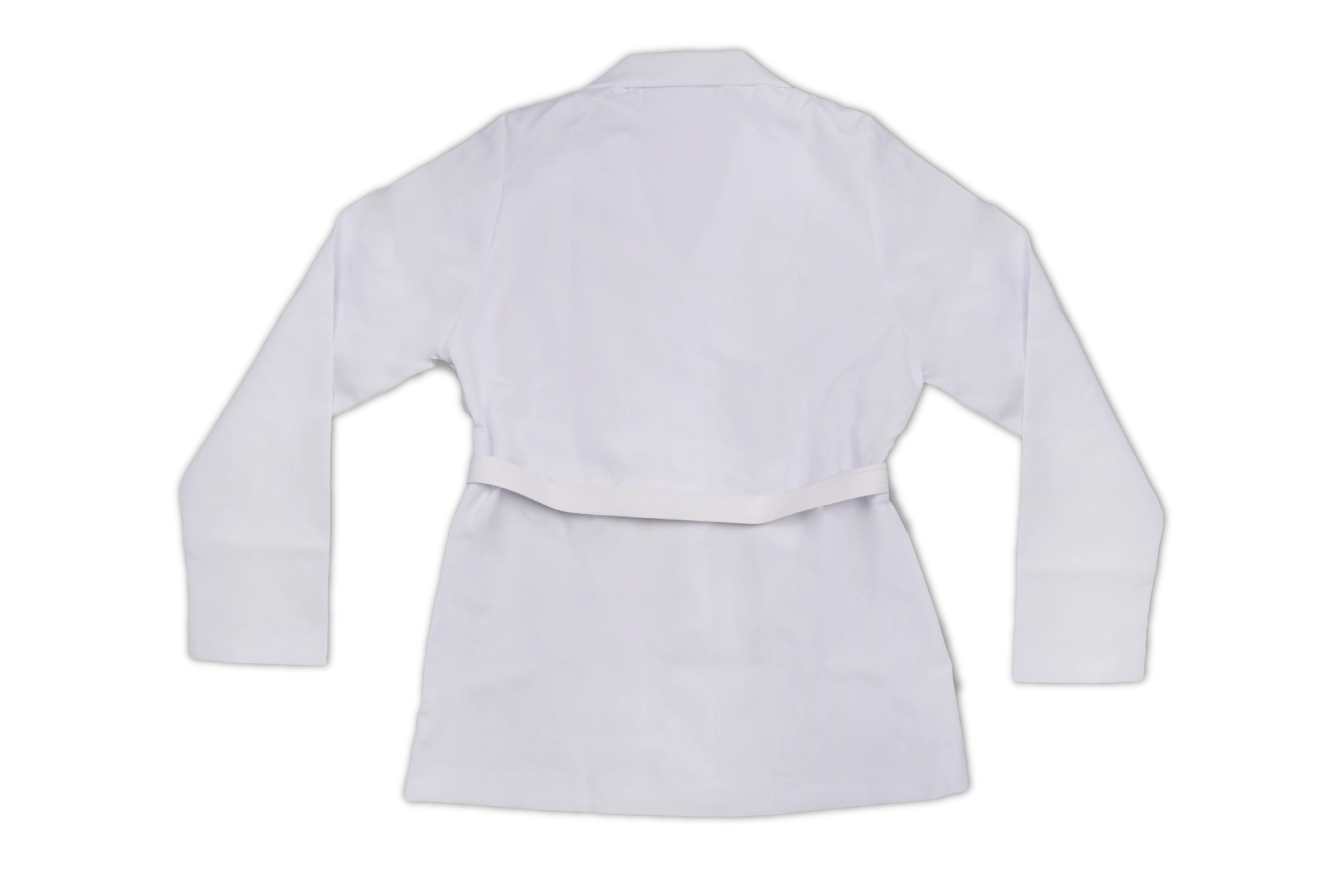 White Church Blouse with Collar - Image 2